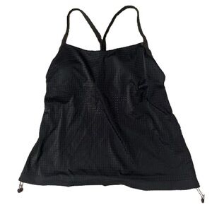 Nike swim mesh tankini Size: Large